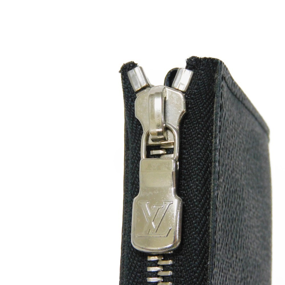 Louis Vuitton Key Case Car Case Coin Black Leather - Picture 10 of 16